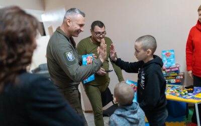 Kyiv Nothilfe + Besuch Bürgermeister Klitschko